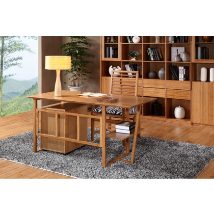 Modern Natural Bamboo Desk Furniture for Office or Home