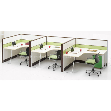 Modern Office Furniture Corner Office Workstation (HF-LTP006)