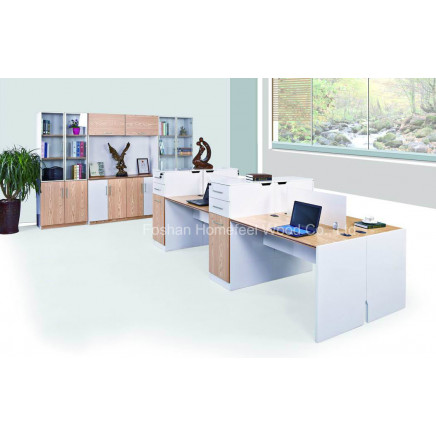 Modern Office Partition Office Workstation with Filing Cabinet (HF-E547)