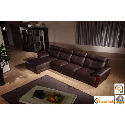 Modern Sofa Furniture Italian Leather Sectional Sofa (N812)