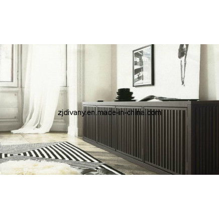 Modern Solid Wood Long Cabinet (SM-W11)
