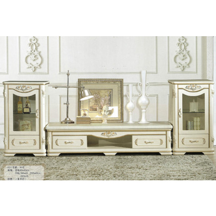 Modern Solid Wood TV Stand in Competitive Price (TM-001)