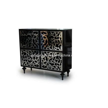 Modern Stainless Steel Door Cabinet (LS-549)