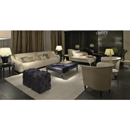 Modern Star Hotel Lobby Sofa with Chair Luxury Furniture (JP-sf-348)