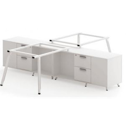 Modern Style Premium Staff Partition Workstations Office Desk (PS-15-MF02-6)