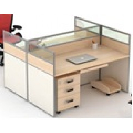 Modern Style Premium Staff Partition Workstations Office Desk (PS-AWK-008)