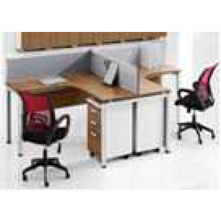 Modern Style Premium Staff Partition Workstations Office Desk (PS-AWK-020)