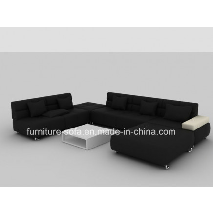 Modern Sweet Fashion Furniture Leather Sofa (SF155)