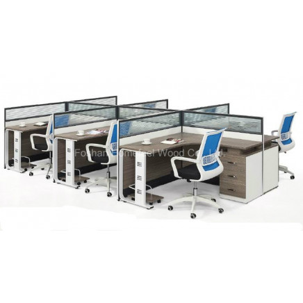 Modern Wall Workstation Screen Modular Workbench Divider Office Partition (HF-CA006)