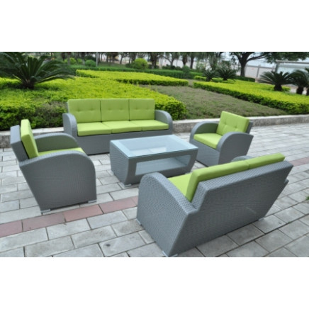 Modern Woven UV-Resistant PE Rattan Garden Furniture (S0106)