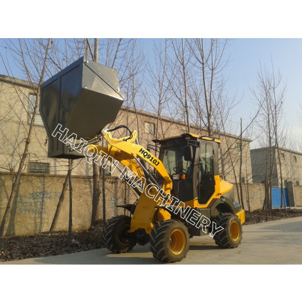 Multi-Function CE Mini Loader (HQ910J) with Hopper Bucket