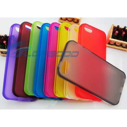 Multicolor Soft TPU Cell Phone Case for iPhone 5