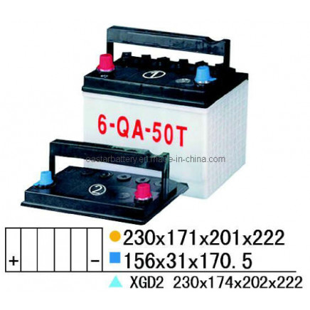N50 JIS Standard Car Battery 12V 50ah