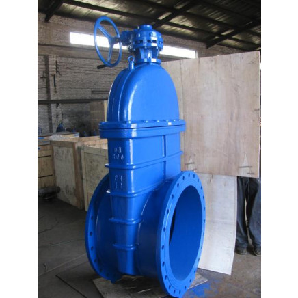 National Standard New Bevel Gear Drive Soft Seal Gate Valve