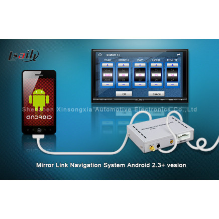 Navigation Box with External Mirror Link Connection for Sony Car Monitor