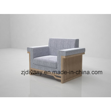 Neo-Chinese Style Wood Sofa