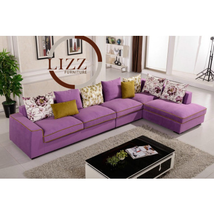 Nepal Sofa Furniture Fabric Sofa (a. F. 1038)