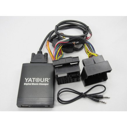 New Arrival Car Audio Digital Music Changer USD/SD/Aux in Player for Ford Factory Radios: 5000C/ 6000 CD / 6006 CDC (YT-M06)