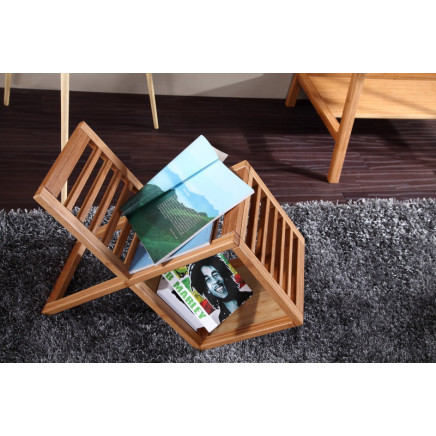 New Design Bamboo Magazine Rack / Brochure Rack
