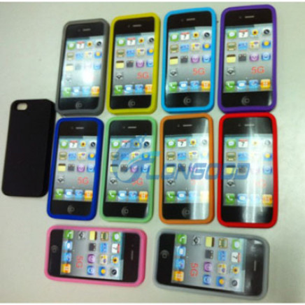 New High Quality Pure Color Silicon Case for iPhone 5