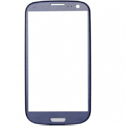 New Outer Screen Glass Lens for Samsung S3 I9300 Blue
