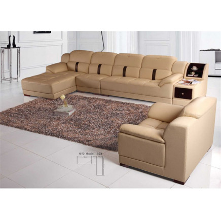 New Style Color Match Modern Appearence Leather Sofa (CG-B73)