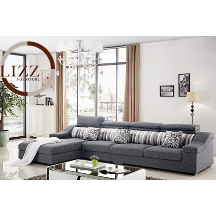 New Zealand Sectional Fabric Sofa Set