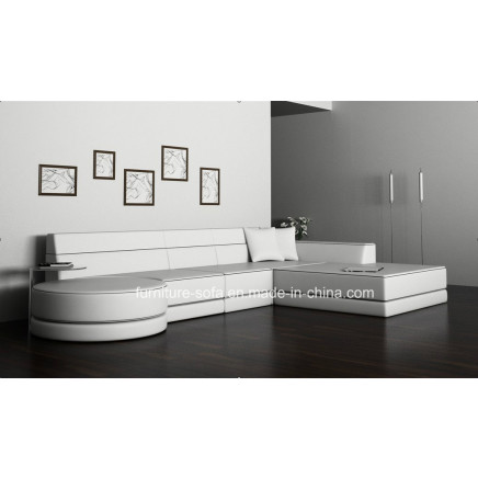 Nice Design Office Furniture High Quality Leather Sofa with Table