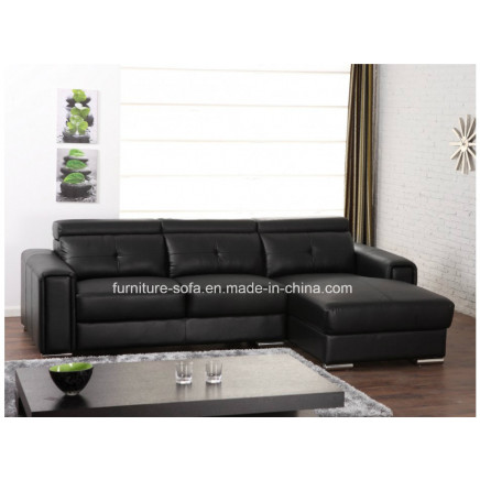 Nice Furniture 3seat+Couch Leather Sofa (S029)