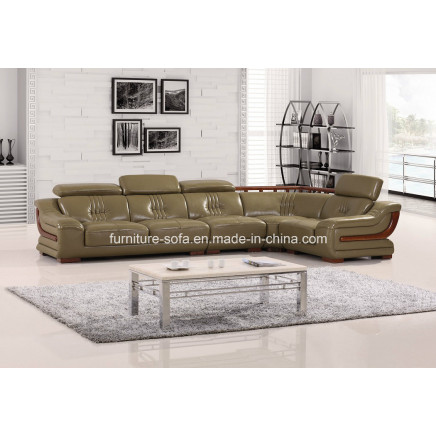 Nice Living Room Furniture Sectional Sofa Set with High Back (B88)