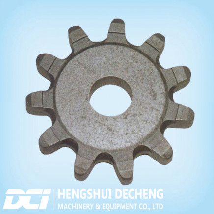 OEM Precisioin Carbon Steel Investment Casting Gear with Machining