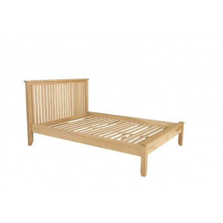 Oak Veneer Bed/Bed/Wooden Bed/Wooden Bedroom Furniture