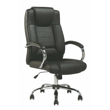 Office Black Leather Furniture Office Chair (FS-8611)
