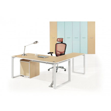 Office Table with High Quality Metal Base (OWCT2501-18)