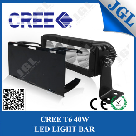 Offroad LED Light Bar CREE 40W with Black Cover