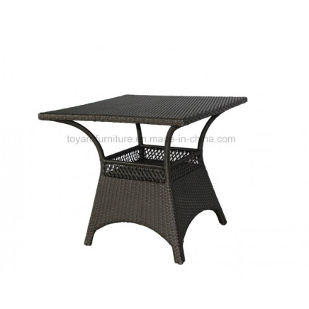Outdoor Furniture Aluminum Rattan Hotel Table (D531)