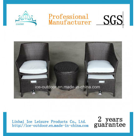 Outdoor Furniture Garden Furniture Foldable Rattan Dining Table Chair (FD-029I)