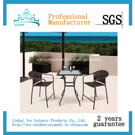 Outdoor Furniture Garden Furniture Foldable Rattan Dining Table Chair (FD-032I)