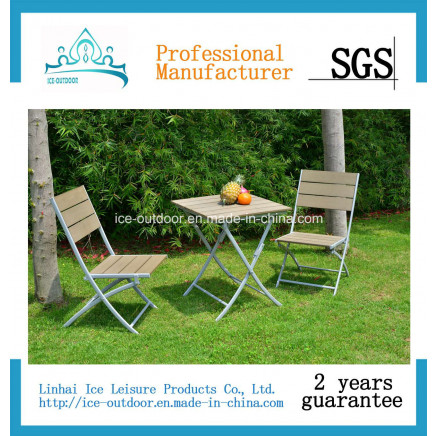 Outdoor Furniture Garden Furniture PS Chair Table Dining Set (ICE-026)