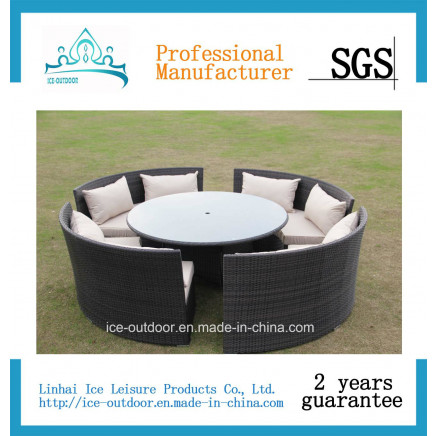 Outdoor Furniture Garden Furniture Rattan Chair Table Dining Set (FD-022e)