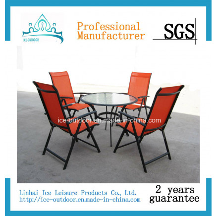 Outdoor Furniture Garden Furniture Rattan Chair Table Dining Set (ICE-048)