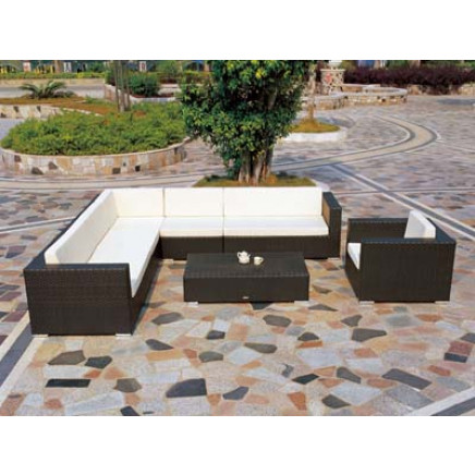 Outdoor Furniture PE Rattan Sofa Set