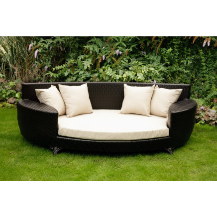 Outdoor Furniture Rattan Leisure Sofa (S0044)