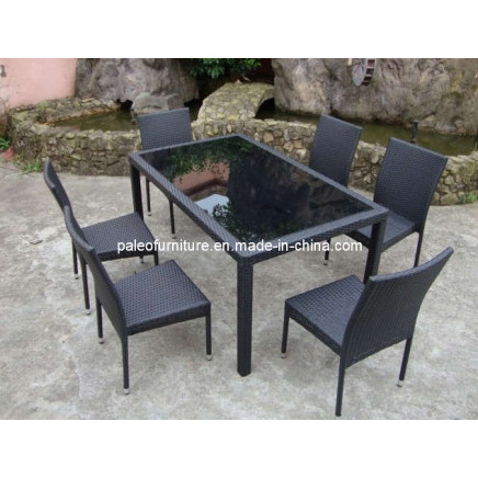 Outdoor Furniture, Rattan Table and Chair (PAD-080C)