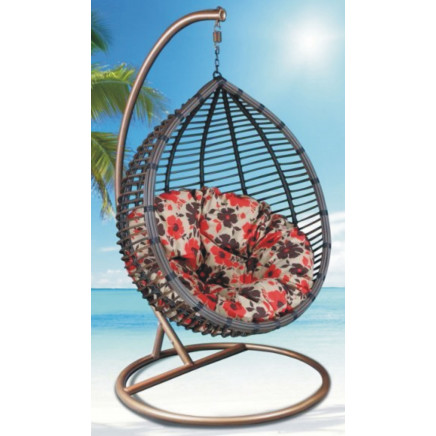 Outdoor Furniture Simple Style Aluminum Rattan Wicker Hammock Lounge (G910)
