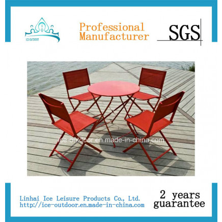 Outdoor Furnitureure Garden Furniture Foldable Dining Table Chair (FD-039I)