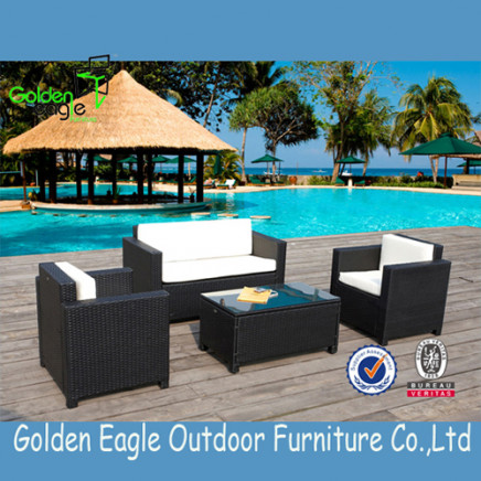 Outdoor Garden Aluminum Furniture with Rattan Weaving