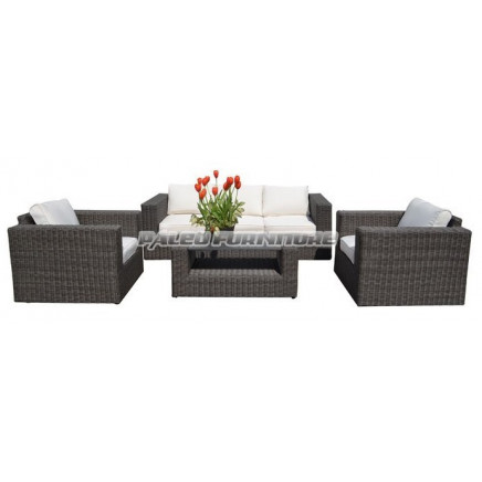 Outdoor Garden Patio Wicker Rattan Sofa (PAS-1307)