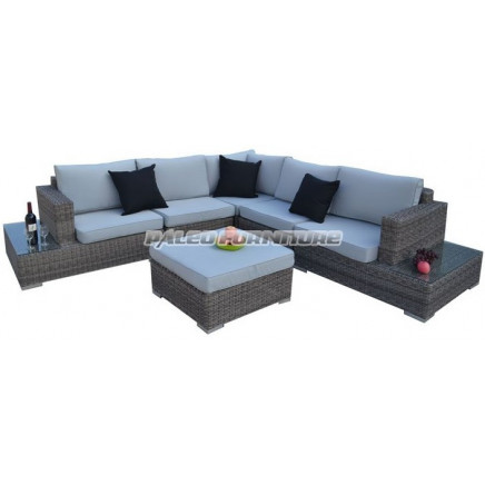 Outdoor Garden Patio Wicker Rattan Sofa Sets (PAS-1226)