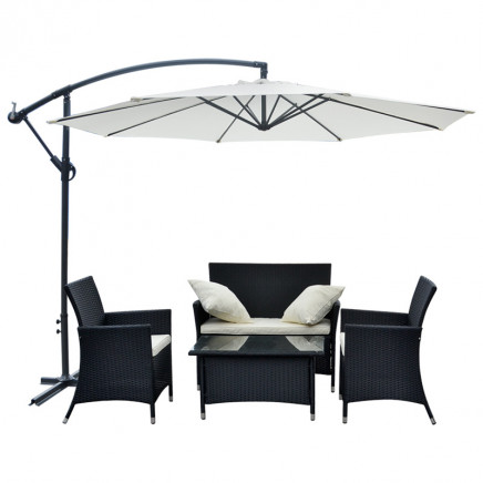 Outdoor Garden Wicker Patio Rattan Furniture (PAD-094B)